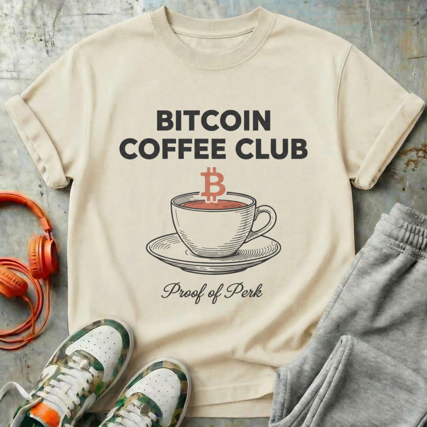 Bitcoin Coffee Club Tee