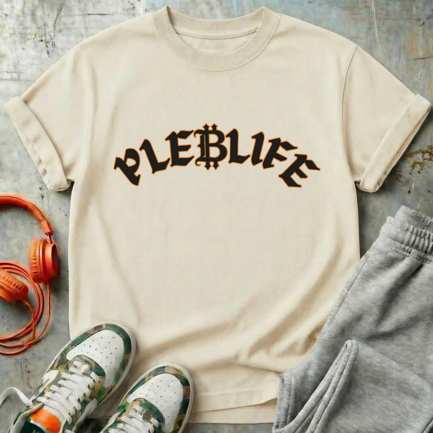 PLEB LIFE Bitcoin Tee