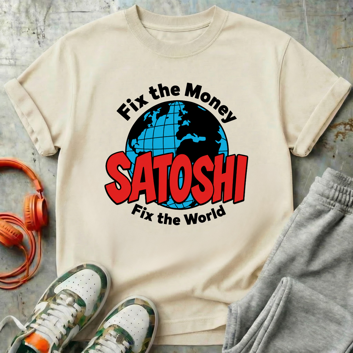 Satoshi Fix the Money Fix The World.