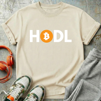 HODL Comfort Colors Bitcoin Tee Shirt