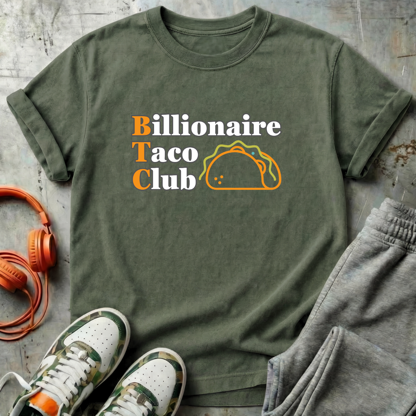 Billionaire Taco Club - Bitcoin Comfort Colors Tee Shirt