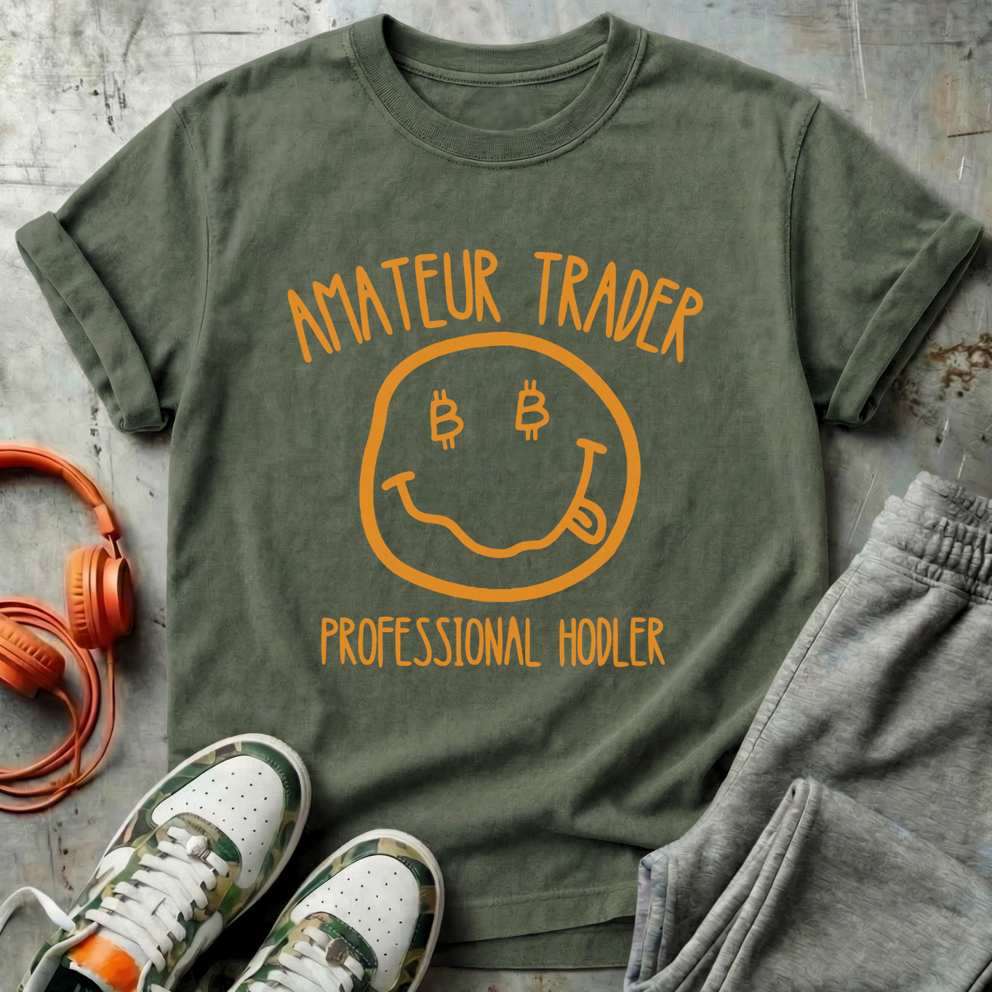 Amateur Trader, Professional Hodler Bitcoin Tee