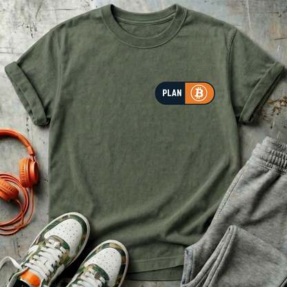 Plan B Bitcoin Pill Pocket Tee