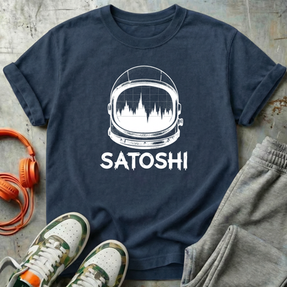 Satoshi Astronaut Helmet Tee