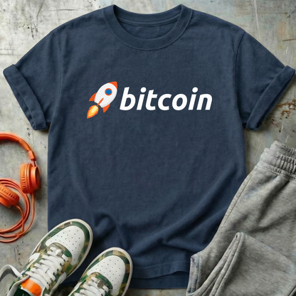 Bitcoin Rocket T-Shirt