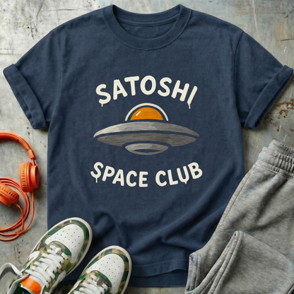 Satoshi Space Club Bitcoin UFO Tee