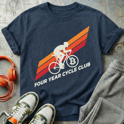 Four Year Cycle Club Retro Stripes Tee