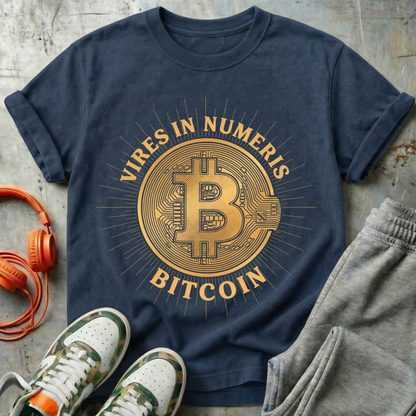 Vires In Numeris BTC Gold Tee