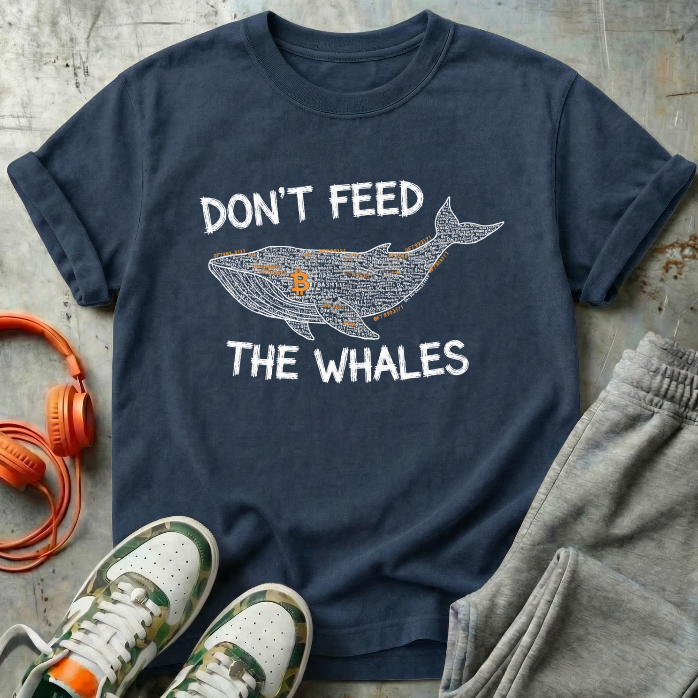 Don't Feed The Whales Tee