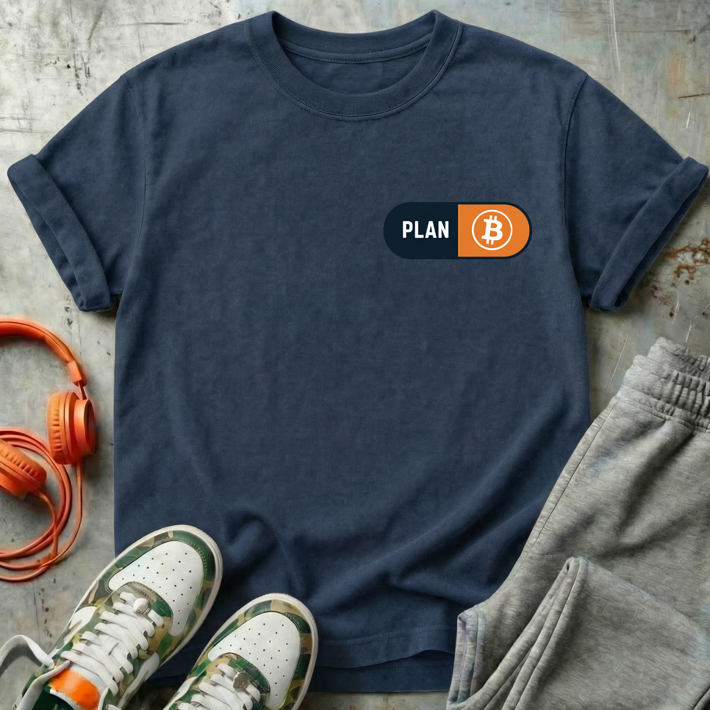 Plan B Bitcoin Pill Pocket Tee