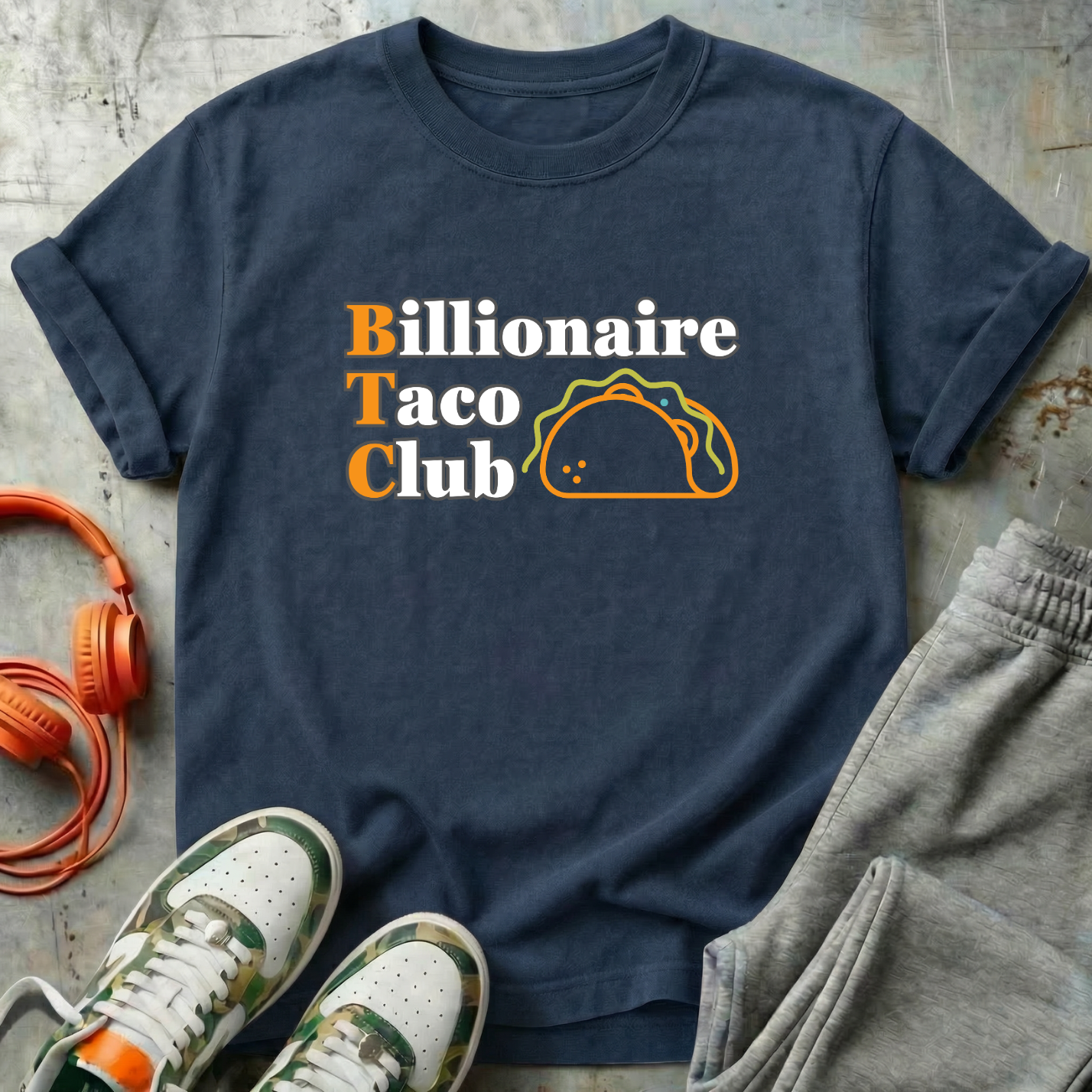 Billionaire Taco Club - Bitcoin Comfort Colors Tee Shirt