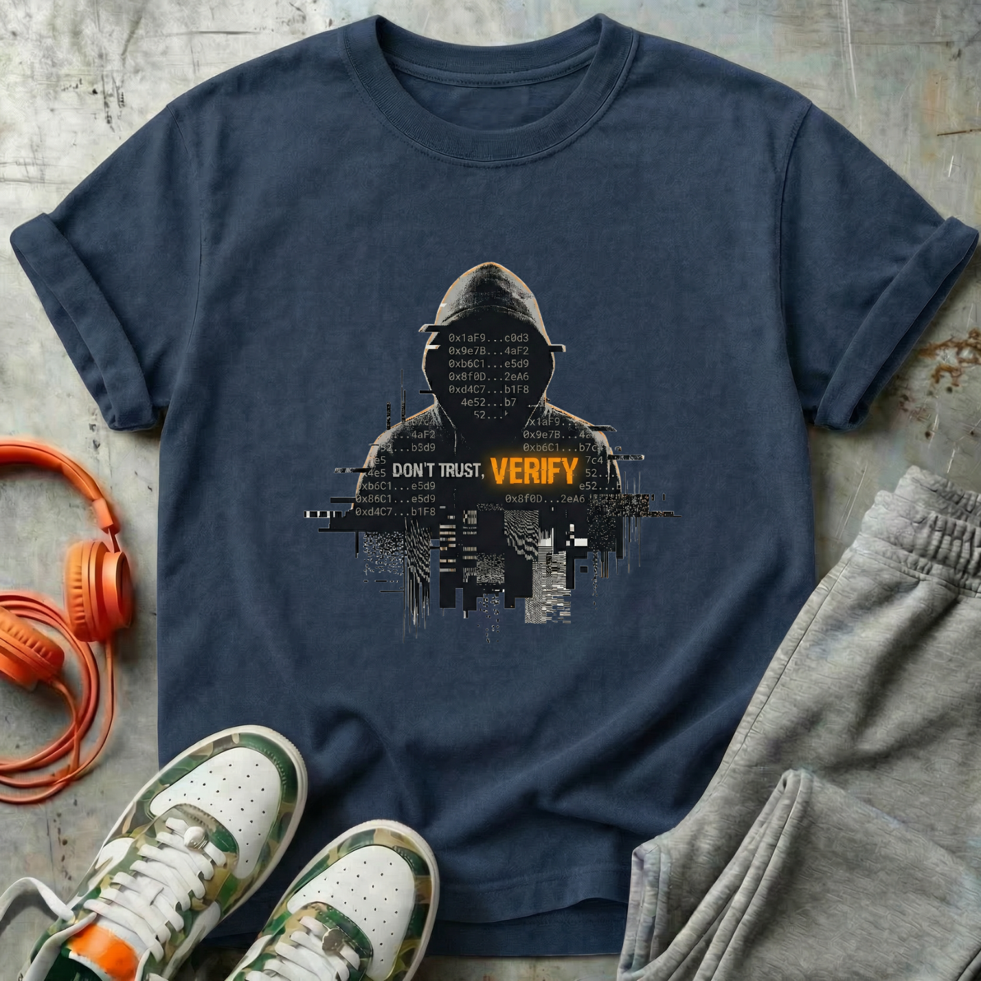 Don't Trust, Verify Satoshi Tee