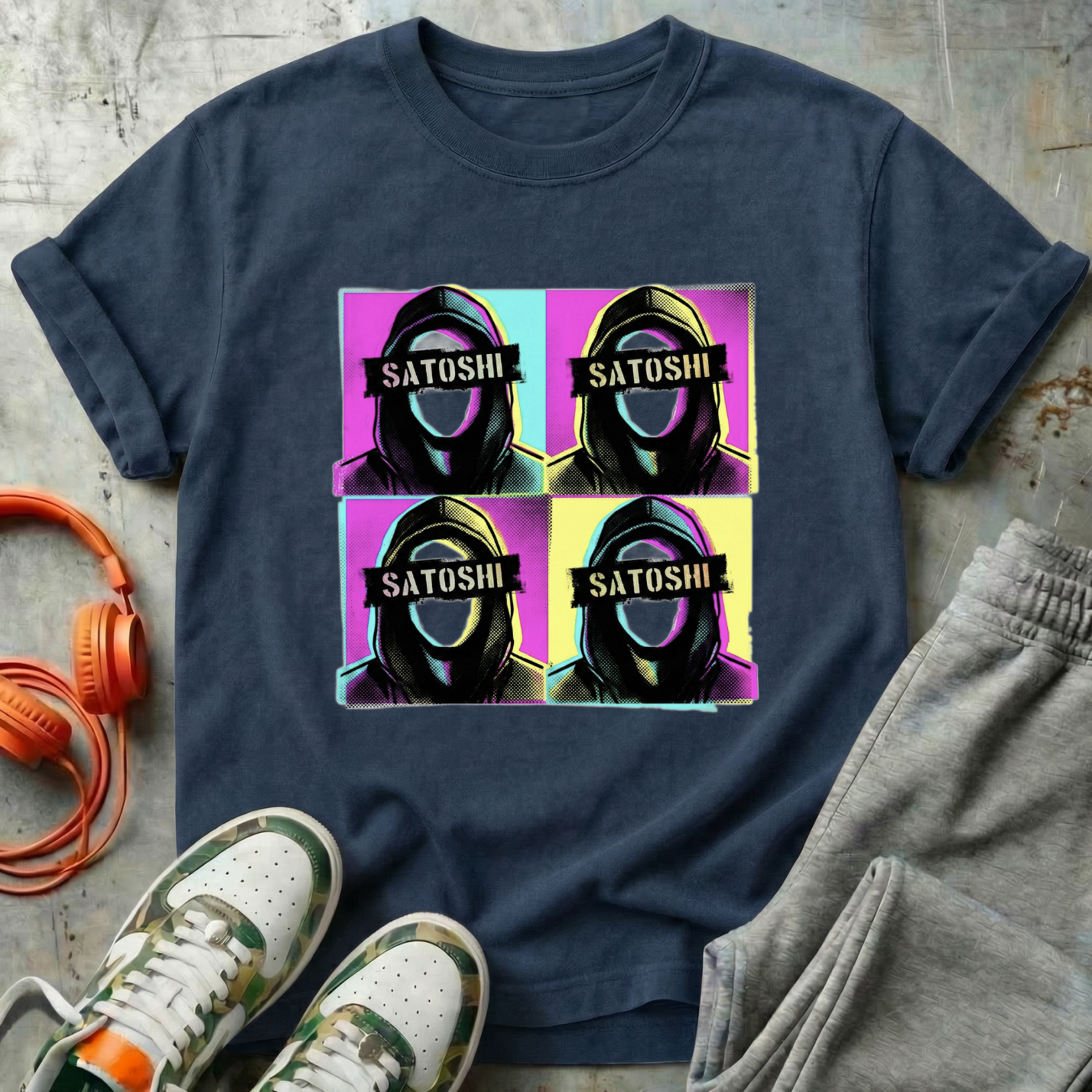 Satoshi Pop-Art Tee