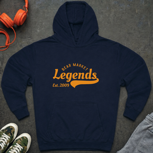 Bear Market Legends Fleece Hoodie.