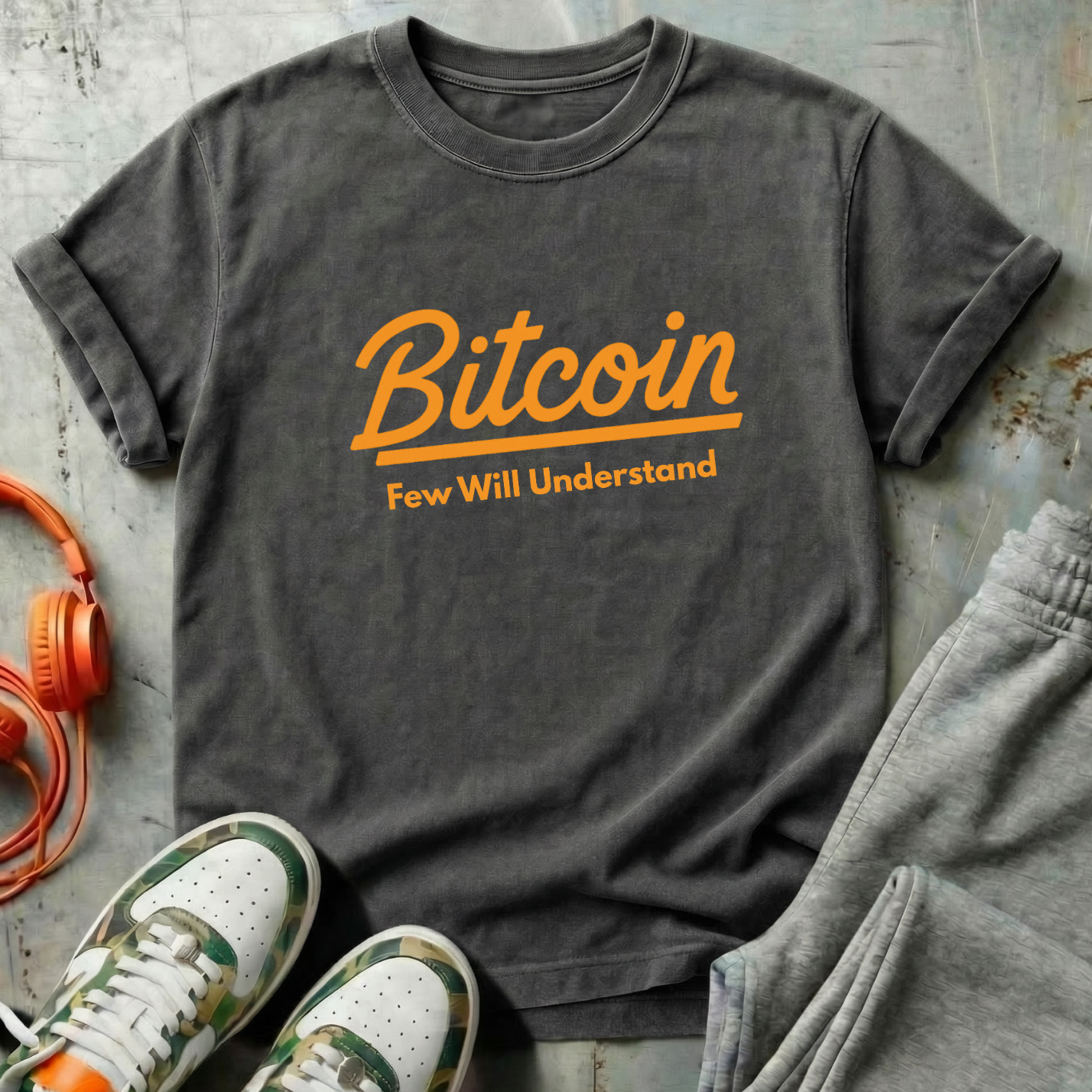 Bitcoin "Few Will Understand" Tee