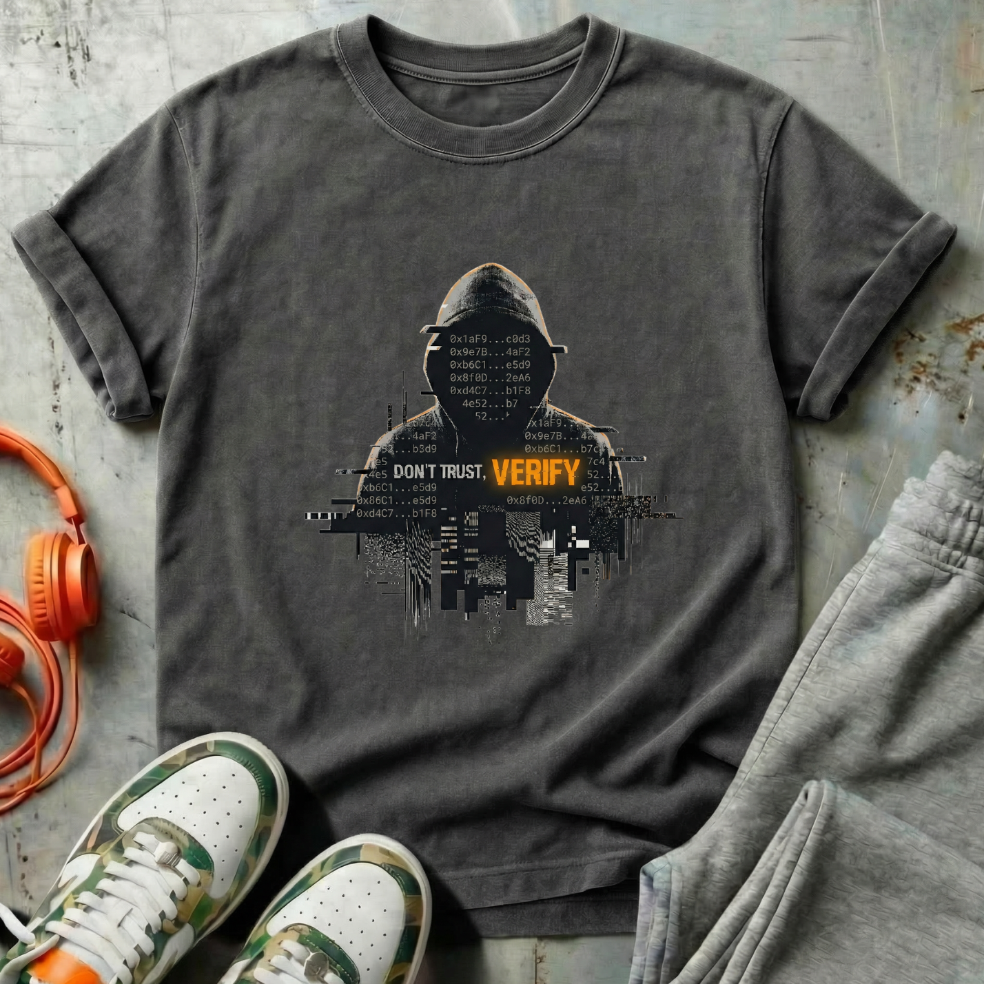 Don't Trust, Verify Satoshi Tee