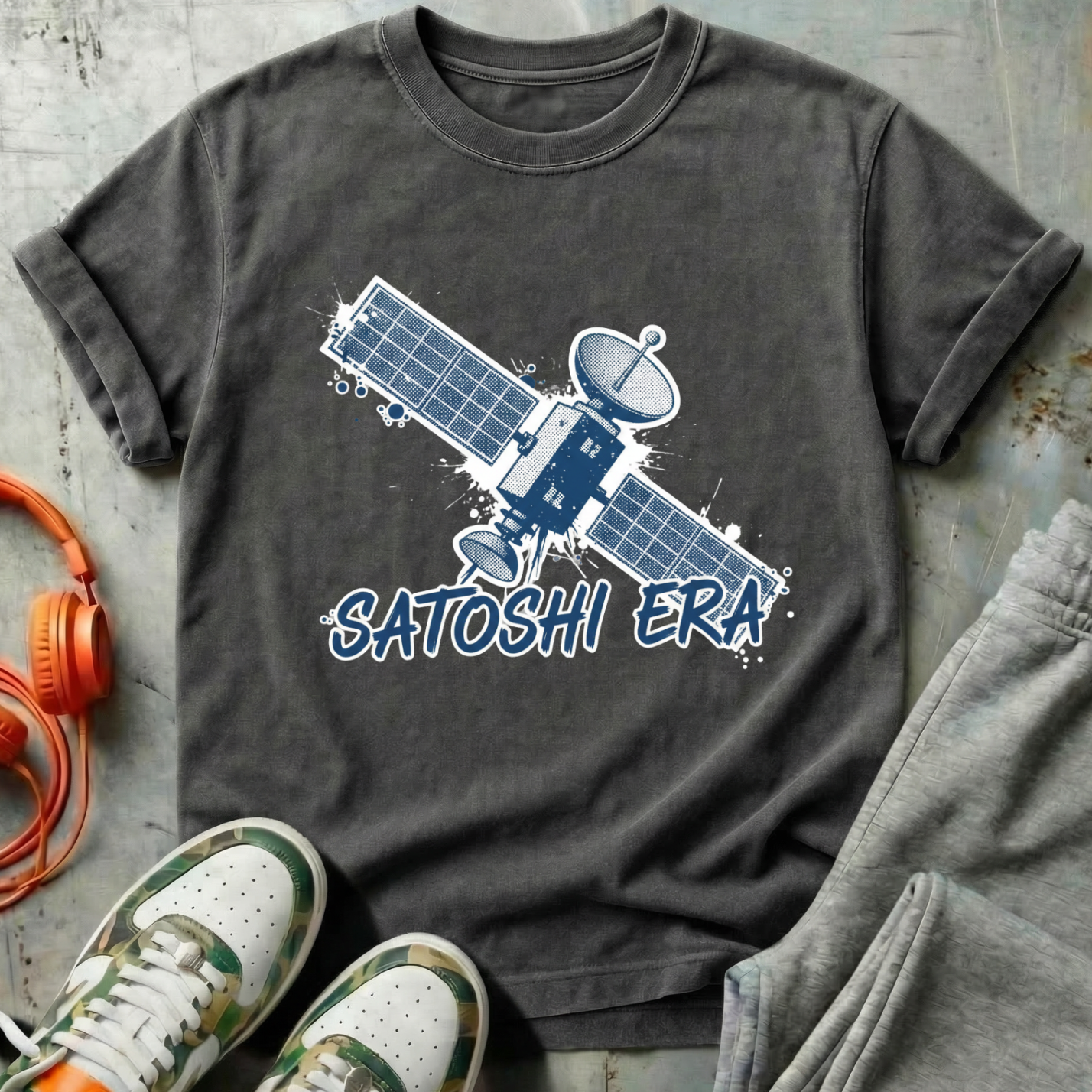 Satoshi Era Satellite Tee