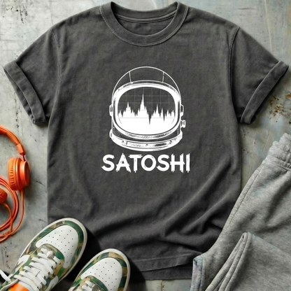 Satoshi Astronaut Helmet Tee