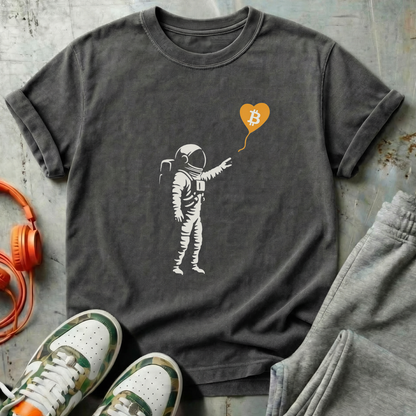 Astronaut Bitcoin Love Tee