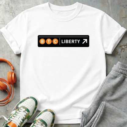 BTC Liberty Subway Sign