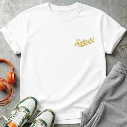 Satoshi Embroidered Tee Shirt