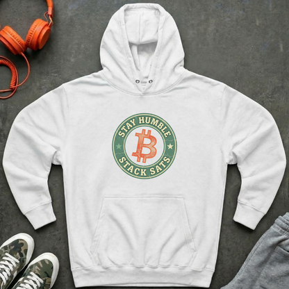 Stay Humble Stack Sats Hoodie