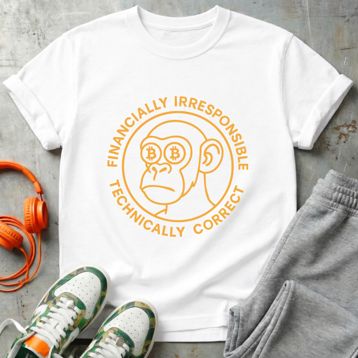 Financially Irresponsible Technically Correct Bitcoin Tee