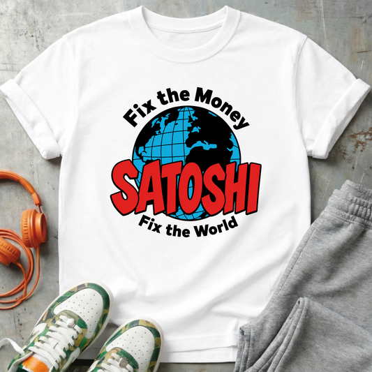 Satoshi Fix the Money Fix The World.