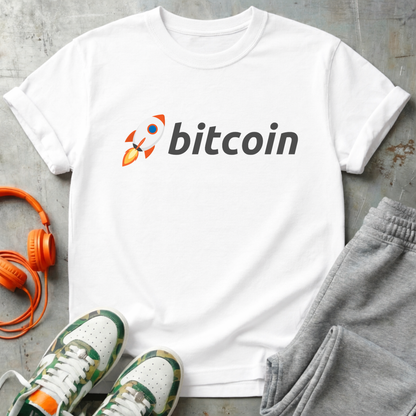 Bitcoin Rocket T-Shirt