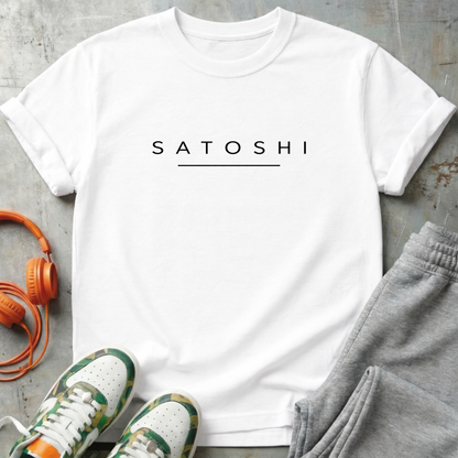 Satoshi Minimal Logo Tee