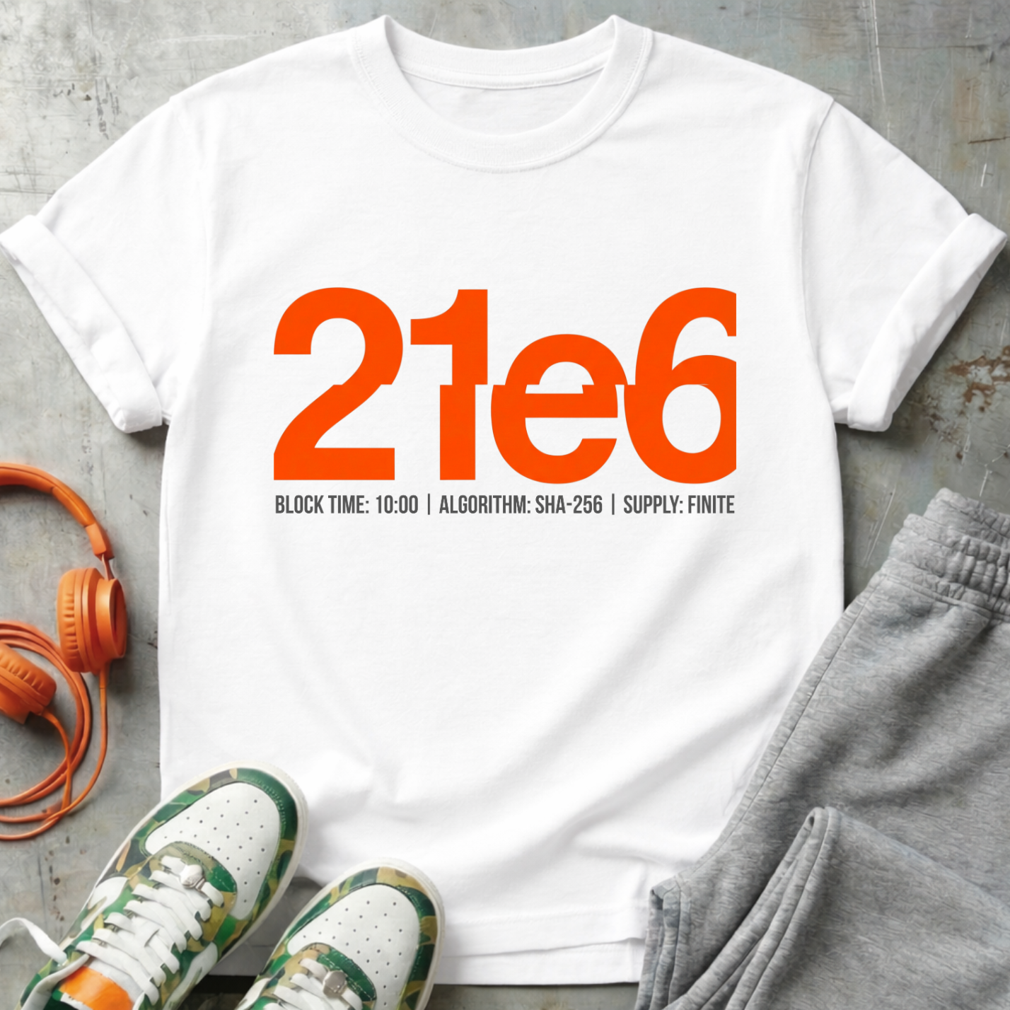 21 Million Notation Tee