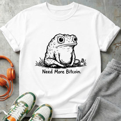 Need More Bitcoin Frog