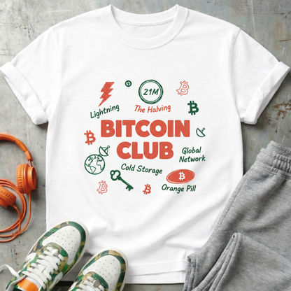 Bitcoin Club Sketch Tee