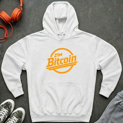 Bitcoin 21M Logo Hoodie