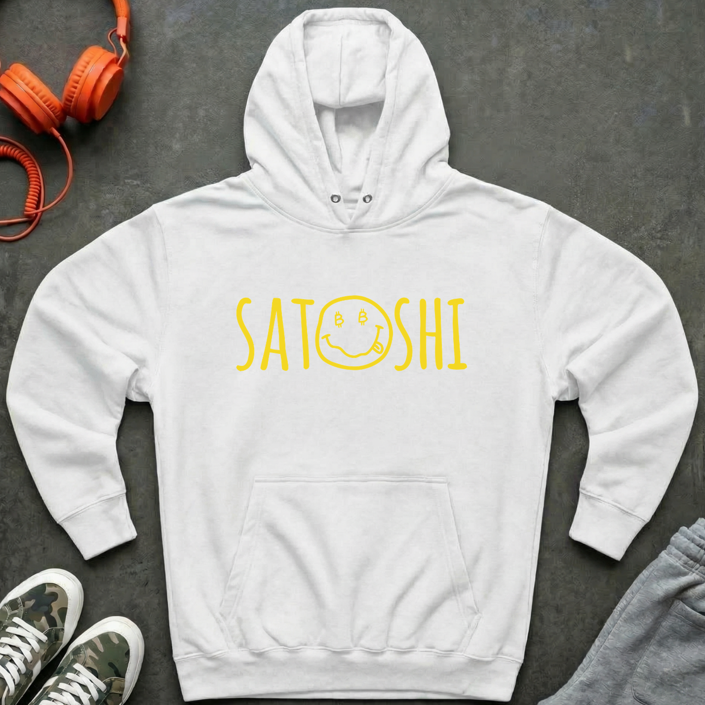Satoshi Smilee Fleece Hoodie