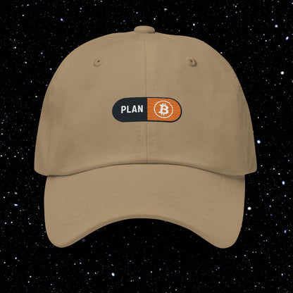 Plan B Embroider Bitcoin Hat