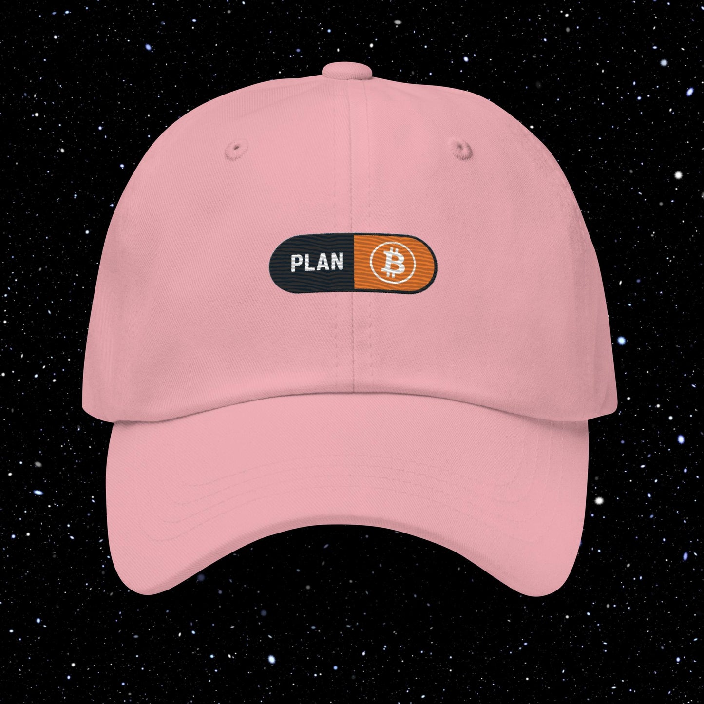 Plan B Embroider Bitcoin Hat