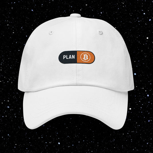 Plan B Embroider Bitcoin Hat